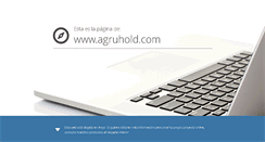 Desktop Screenshot of agruhold.com