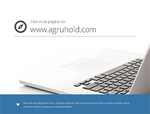 Tablet Screenshot of agruhold.com